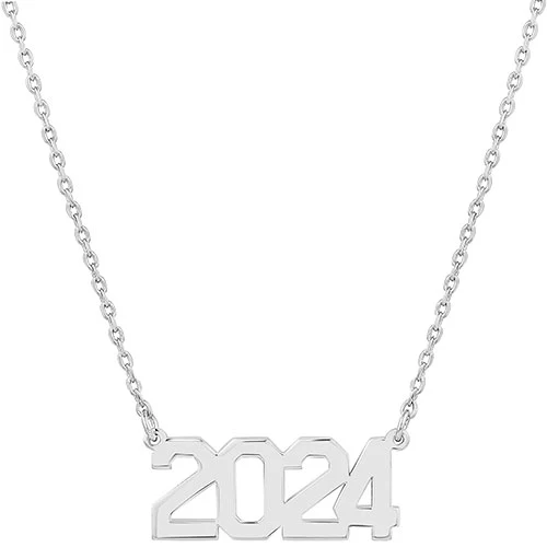 2 to 4 Digit Plaque Necklace - Image 2