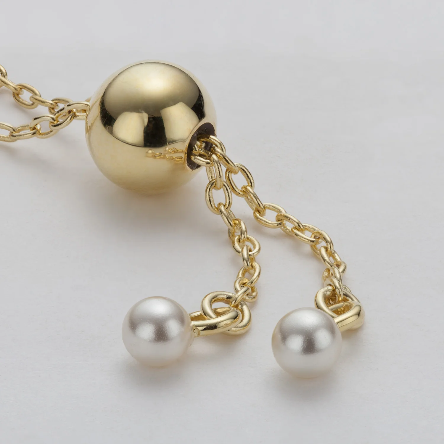 Adjustable Name Plaque Bracelet with Pearl - Image 6