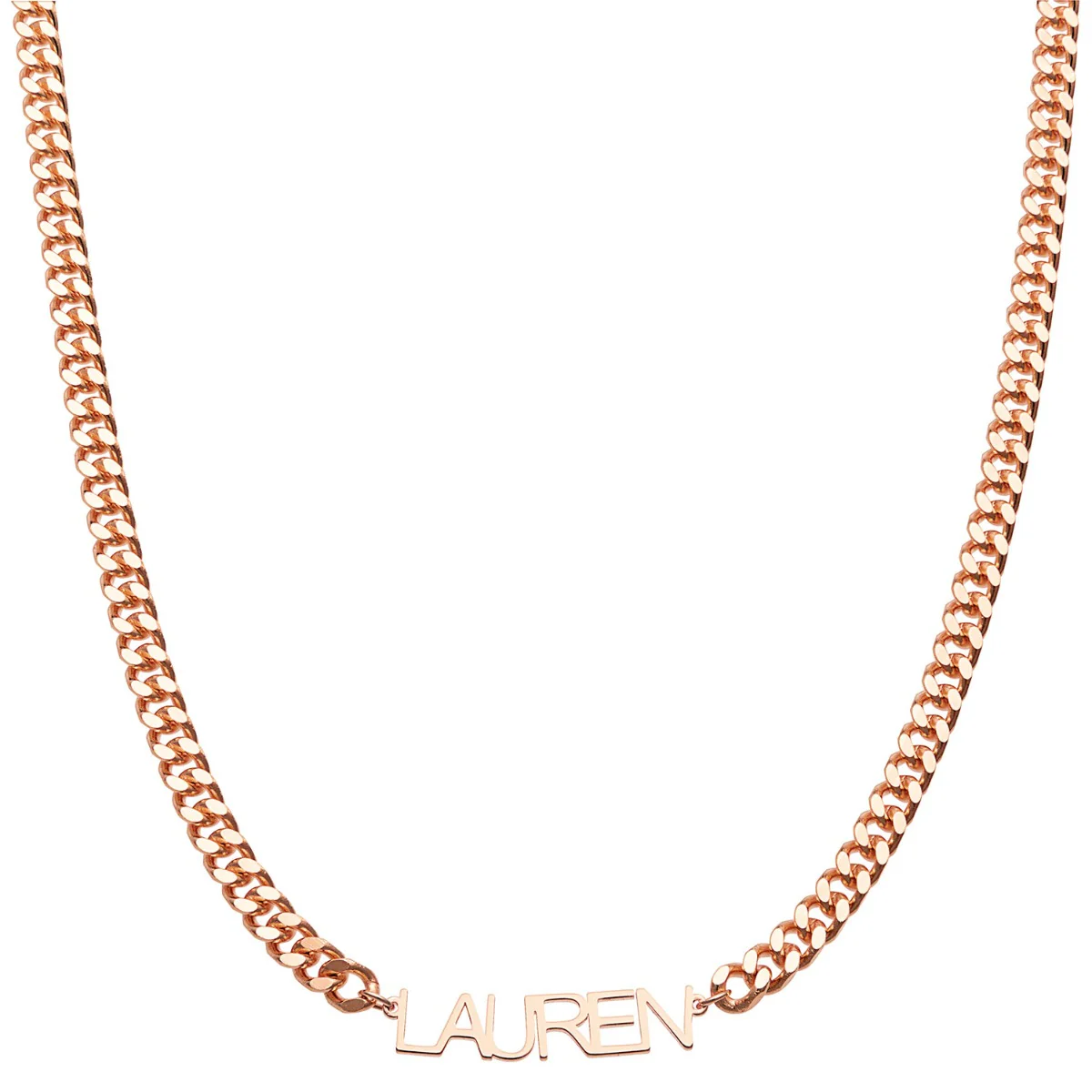 Classic Look Name Necklace - Image 6