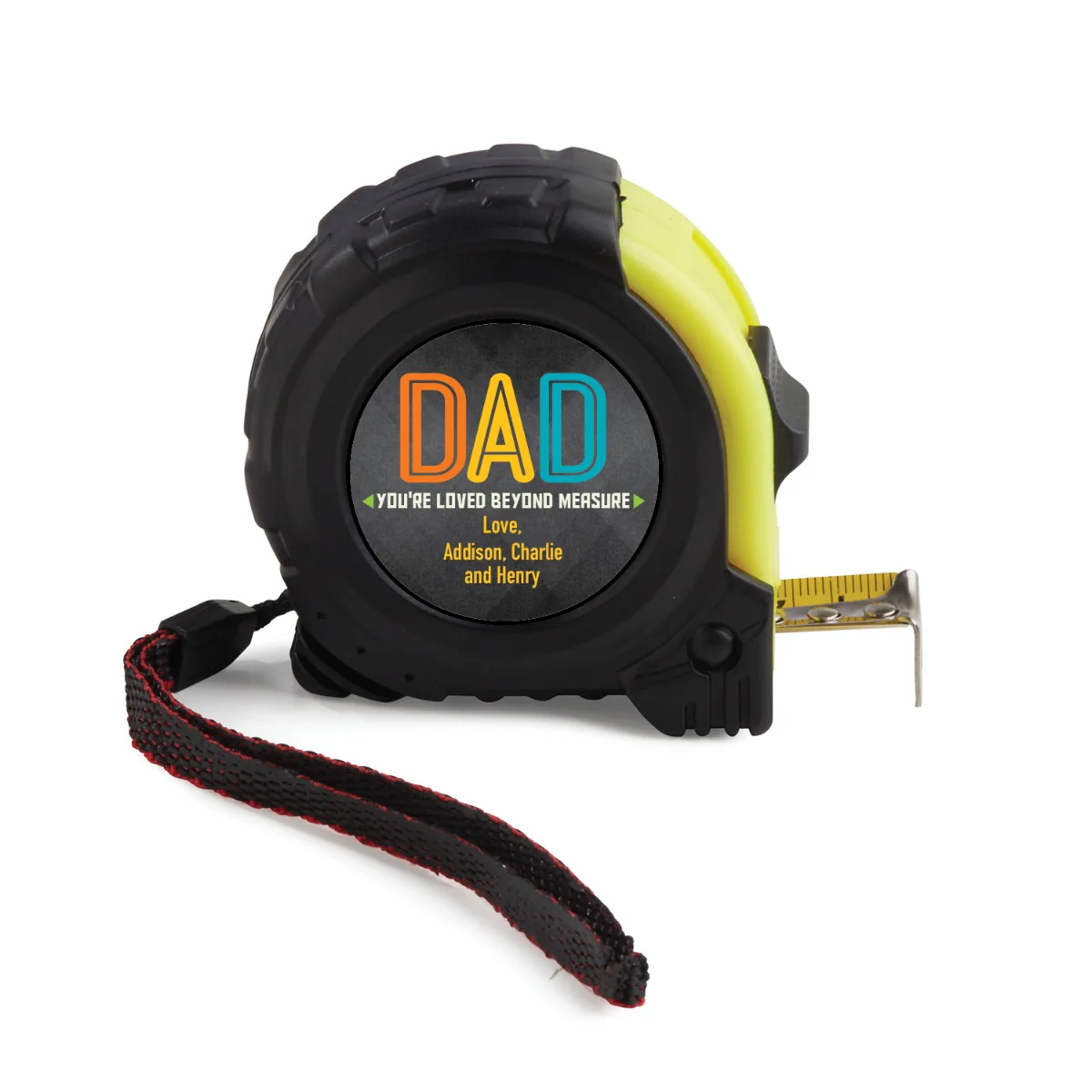 Dad You Are Loved Beyond Measure Personalized Tape Measure - Image 2