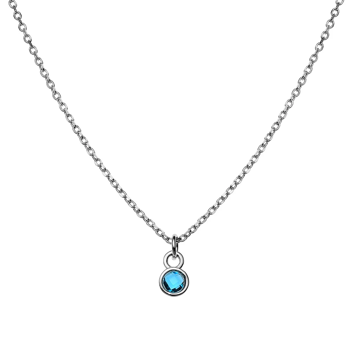 Dainty Birthstone Necklace - Image 4