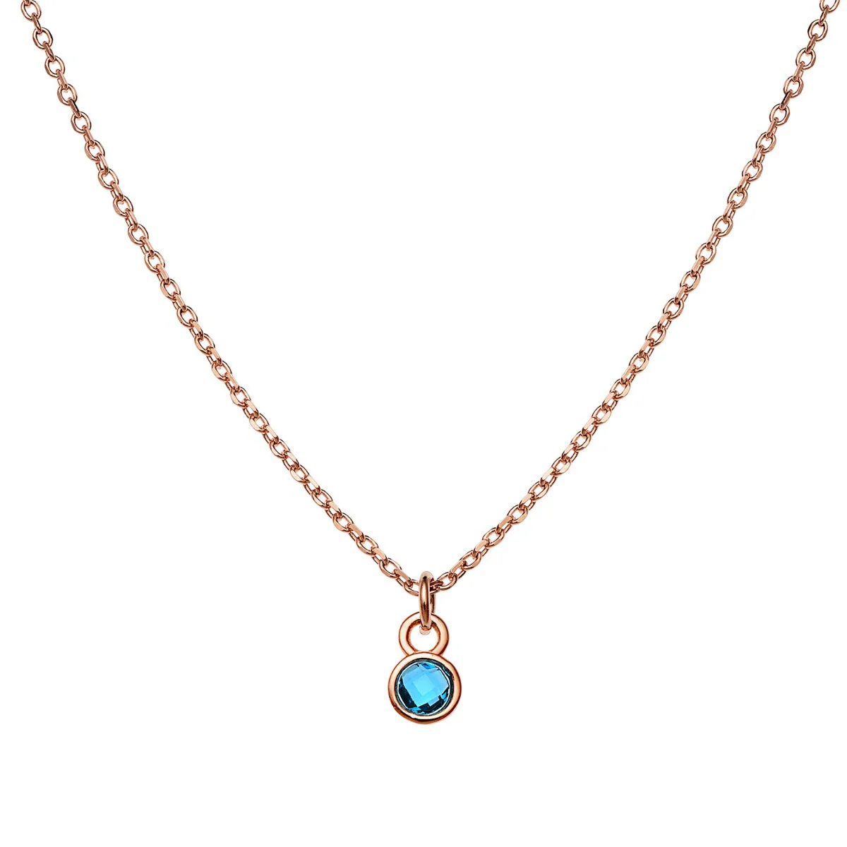 Dainty Birthstone Necklace - Image 6