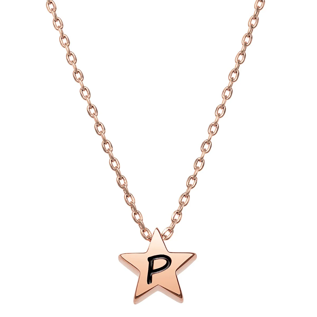 Dainty Star Initial Necklace - Image 6