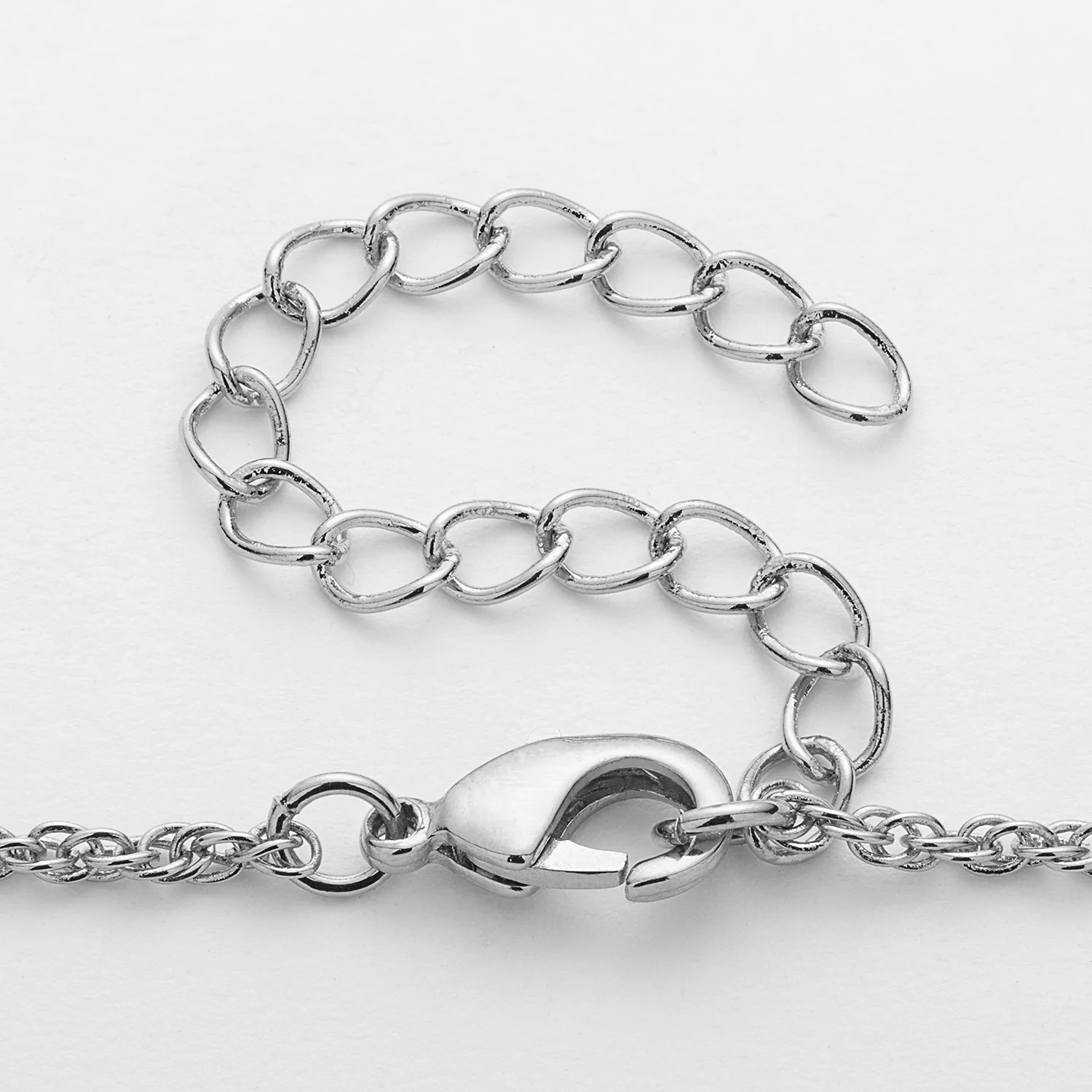 Engraved Heart Family Birthstone Necklace - Image 3