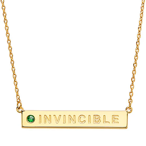 INVINCIBLE Birthstone Empowerment Necklace - Image 3