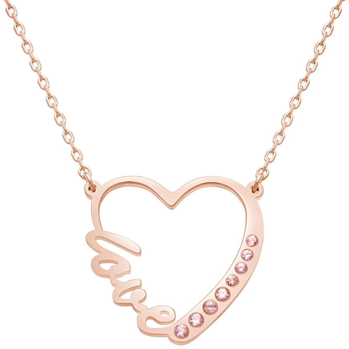 Love In My Heart Birthstone Necklace - Image 7