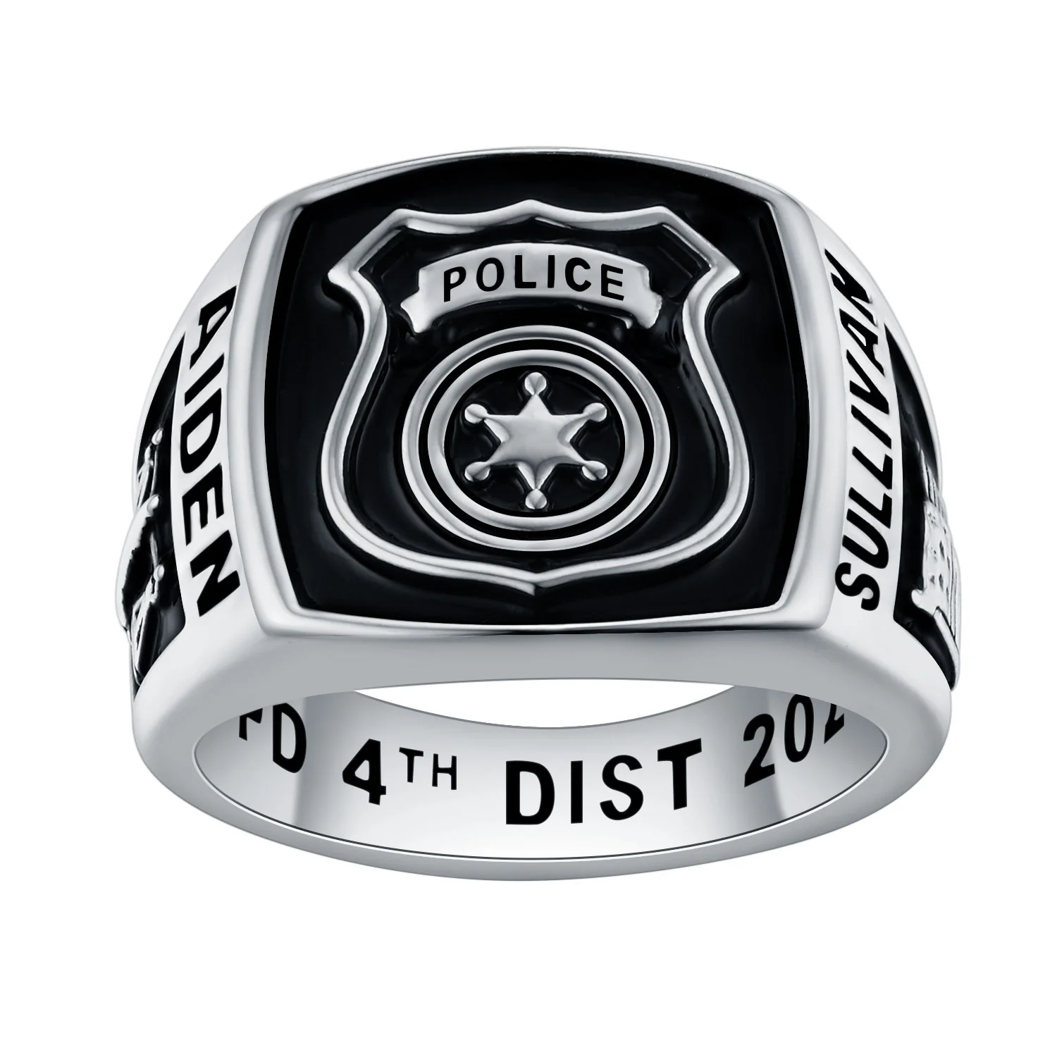 Men's Celebrium Police First Responder Ring