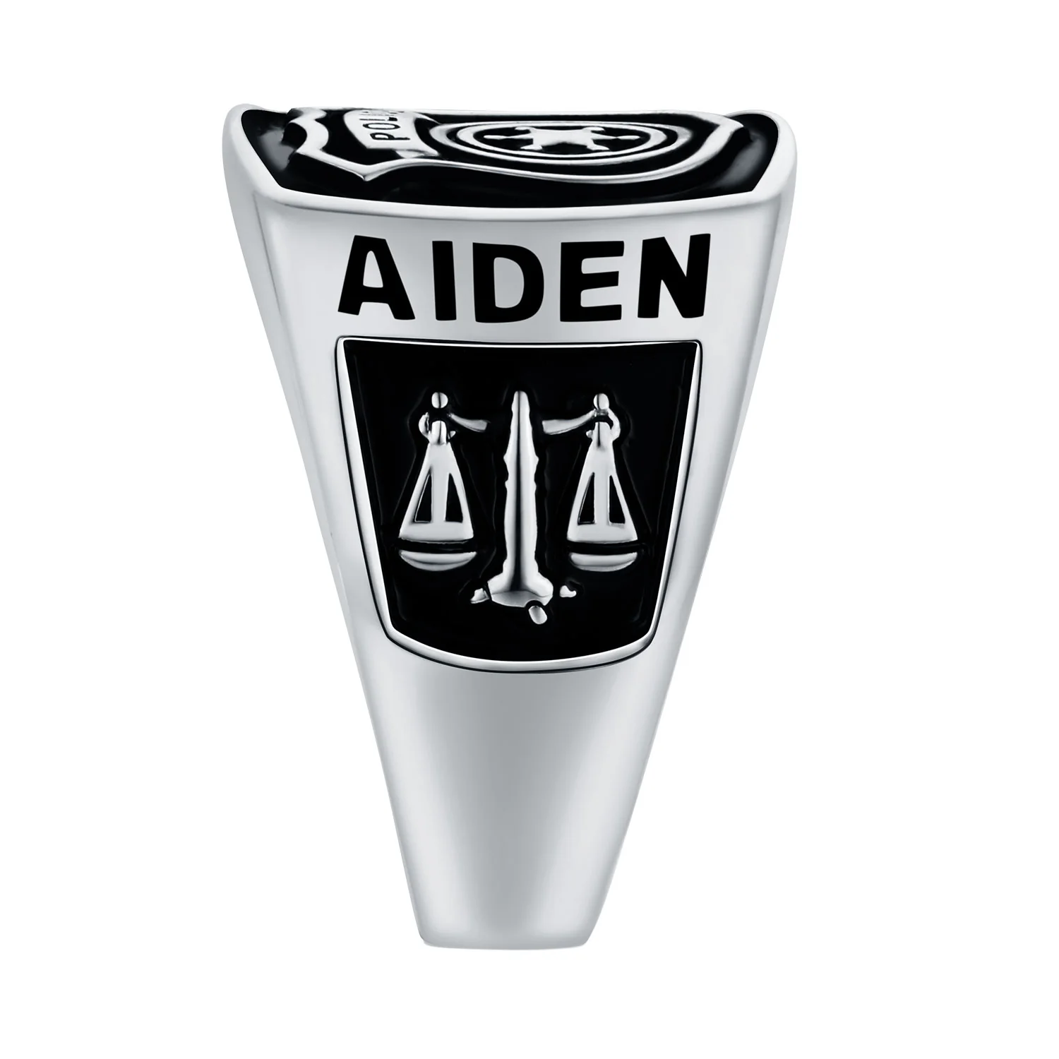 Men's Celebrium Police First Responder Ring - Image 3