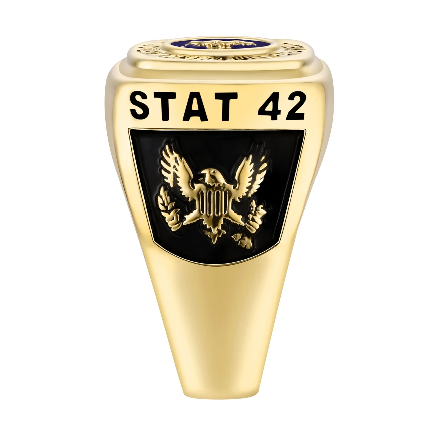 Men's Gold Celebrium EMT First Responder Ring - Image 3