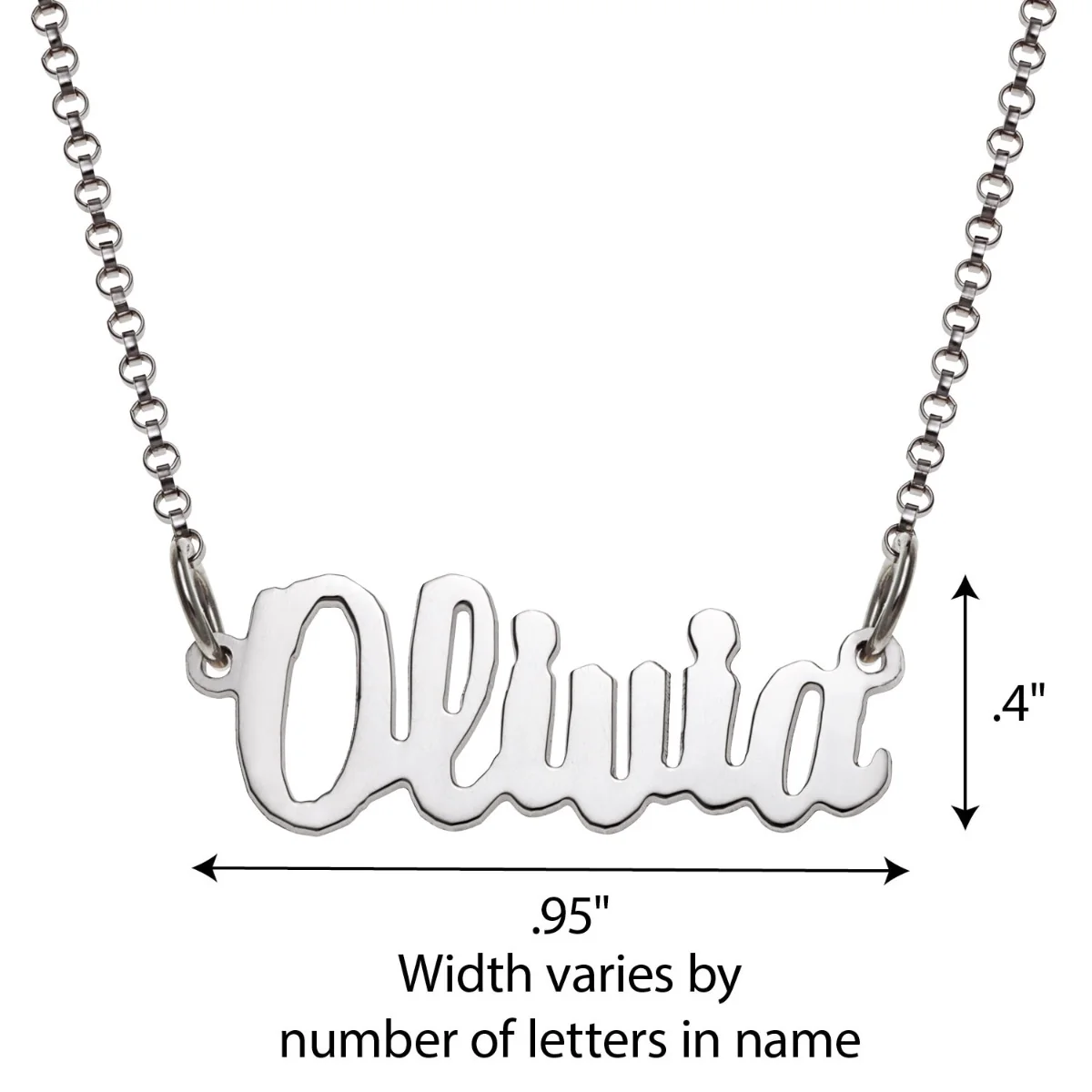 Mini Name Necklace - Image 4