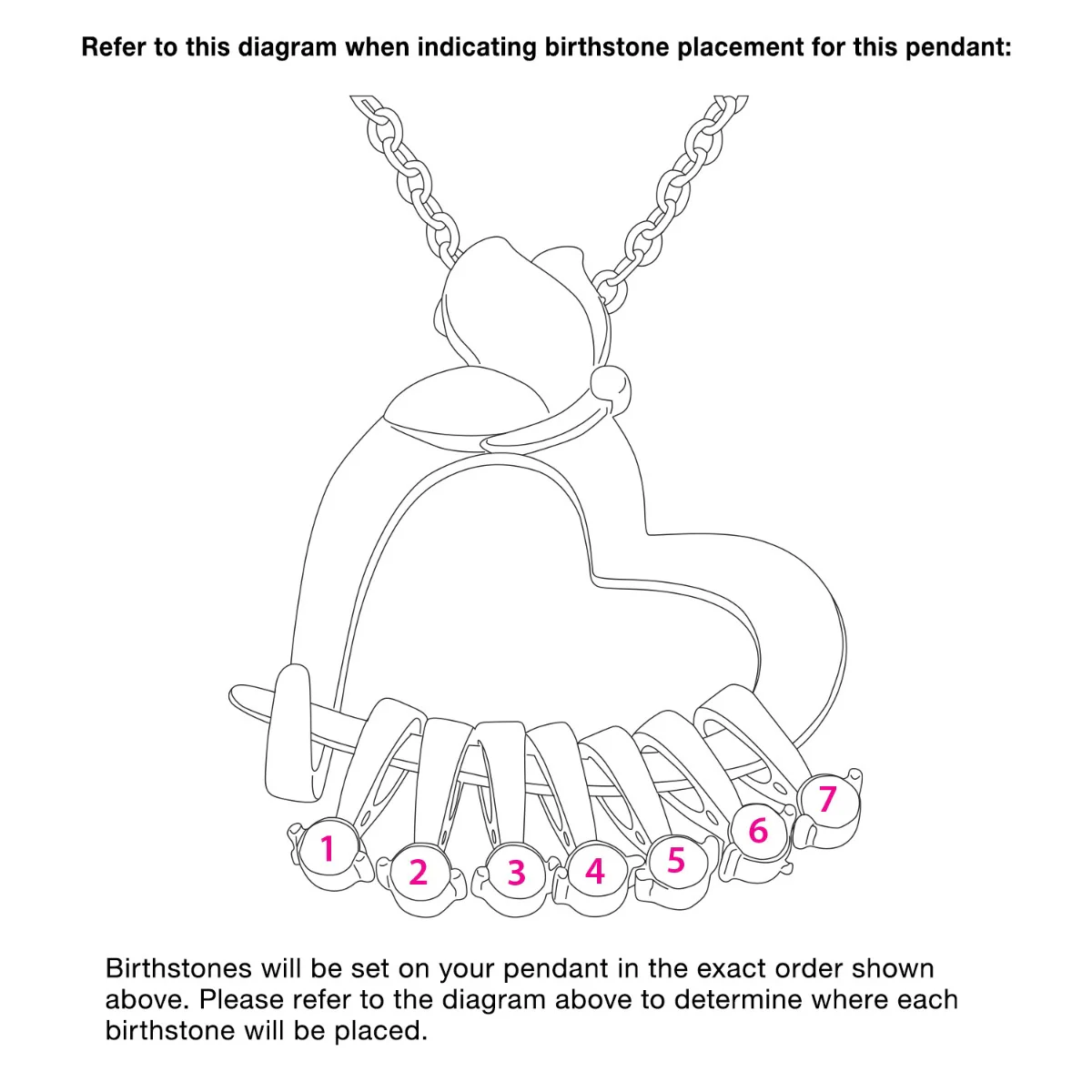 Personalized Heart with Butterfly Slider Charm Necklace - Image 8