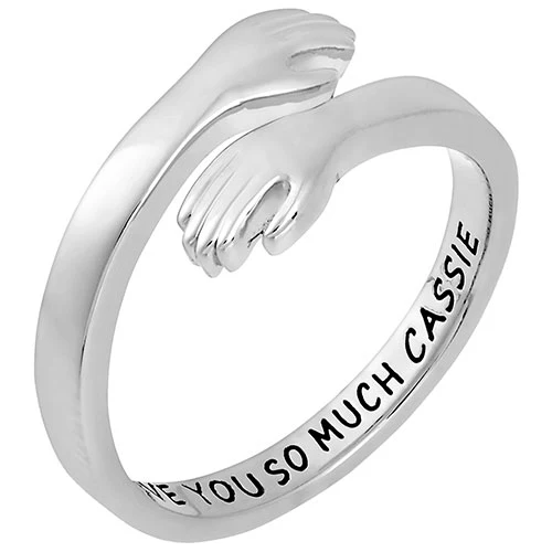 Personalized Hug Ring - Image 2