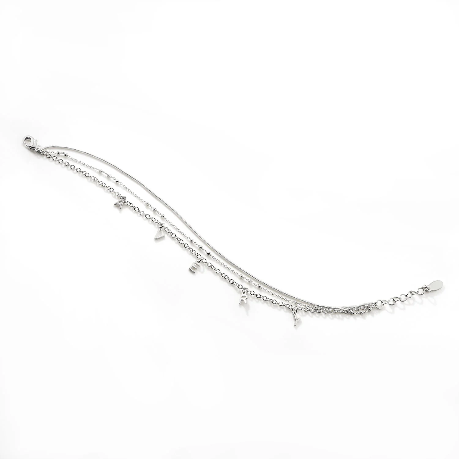 Personalized Multichain Dainty Name Bracelet - Image 7