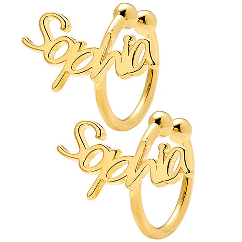 Personalized Name Ear Cuffs - Image 4
