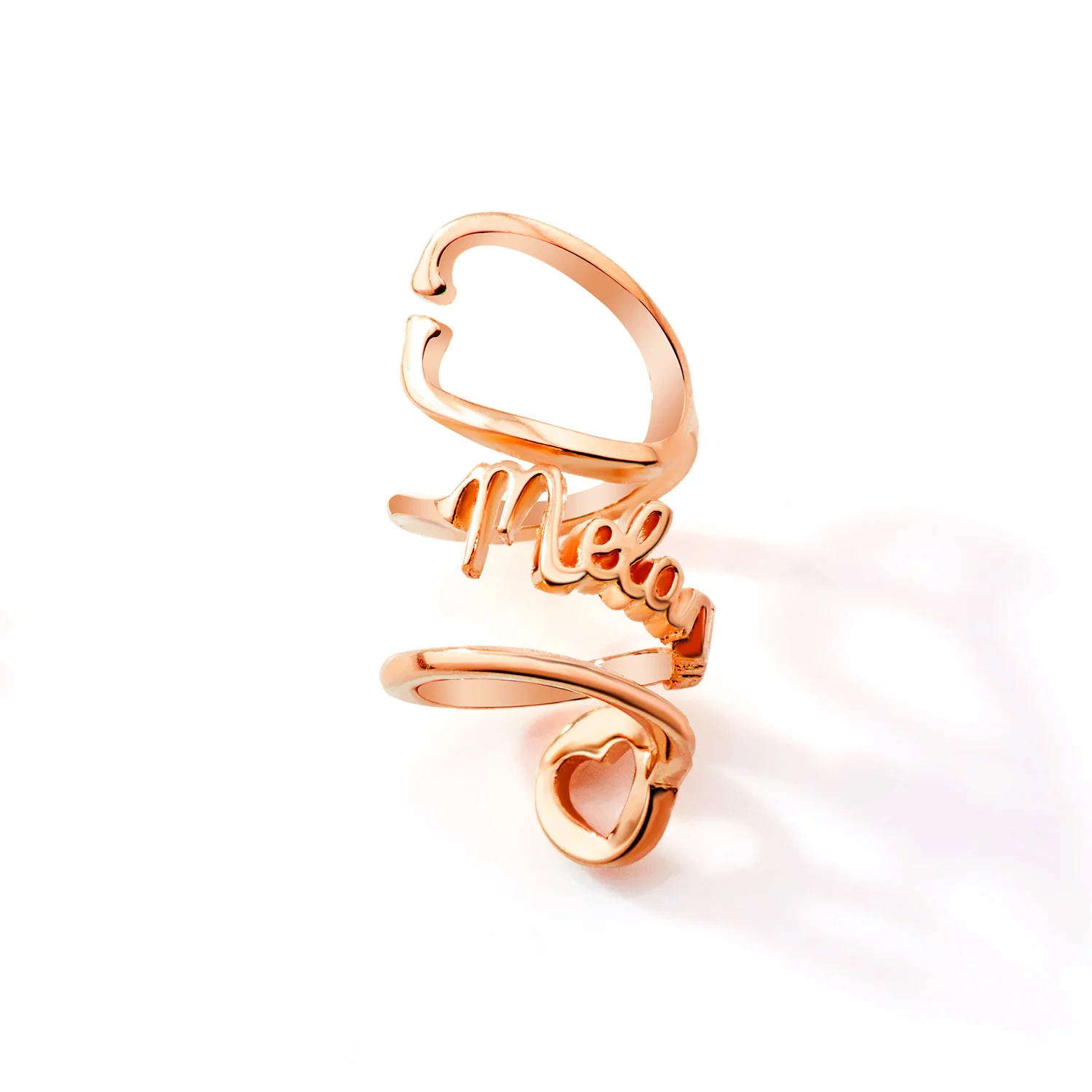 Personalized Triple Wrap Stethoscope Slide Charm – Silver, Gold & Rose Gold Plated - Image 4