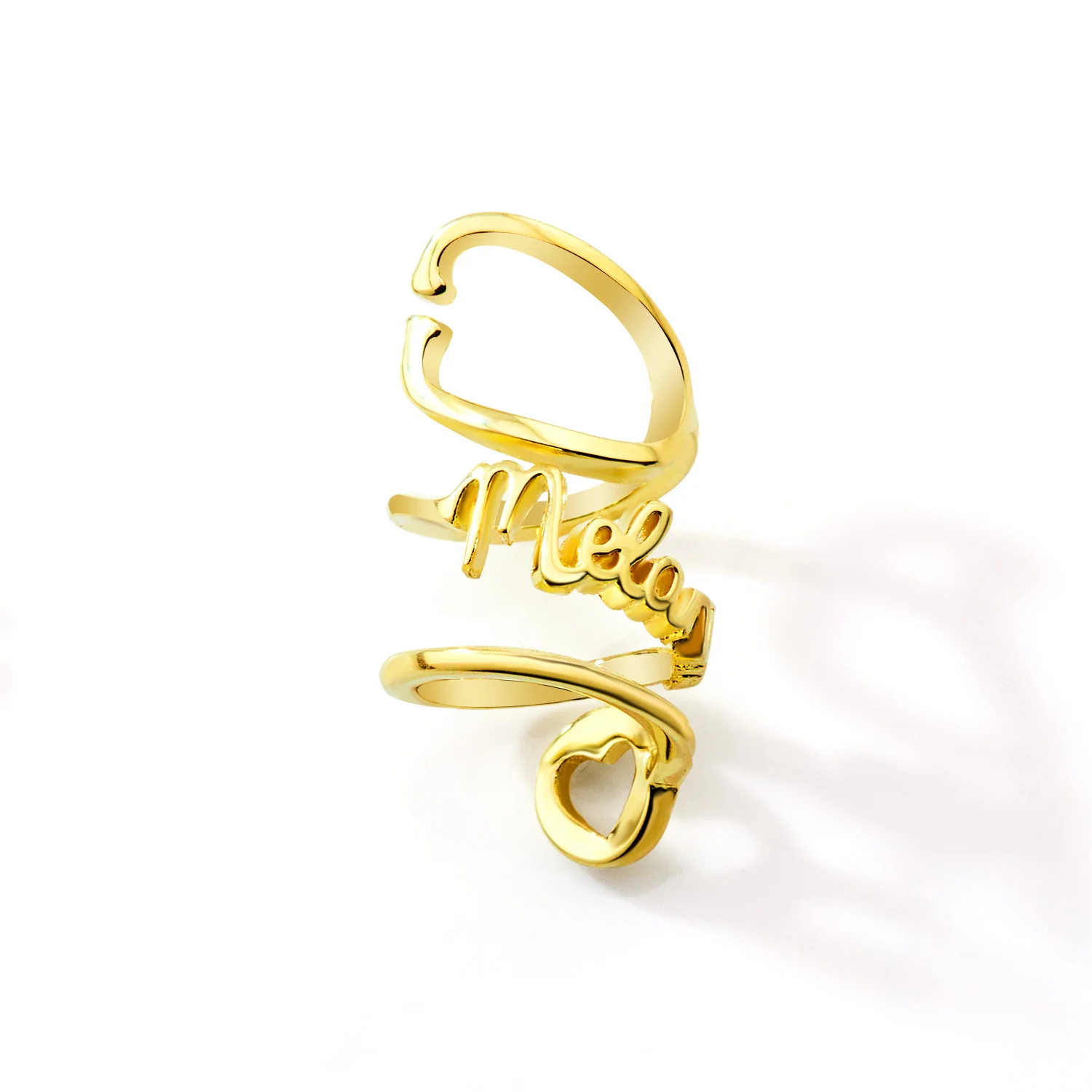 Personalized Triple Wrap Stethoscope Slide Charm – Silver, Gold & Rose Gold Plated - Image 5