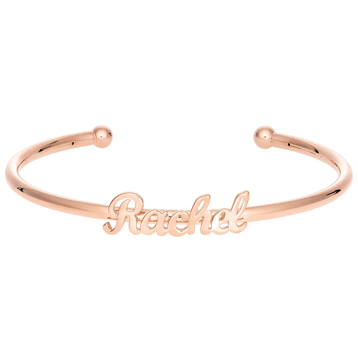 Personalized Script Name Cuff Bracelet - Image 5