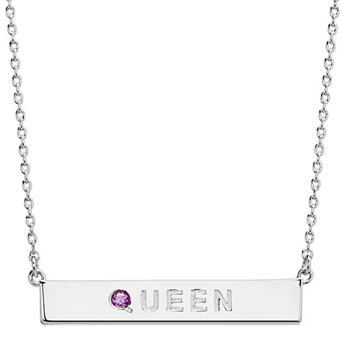 QUEEN Birthstone Empowerment Necklace - Image 2