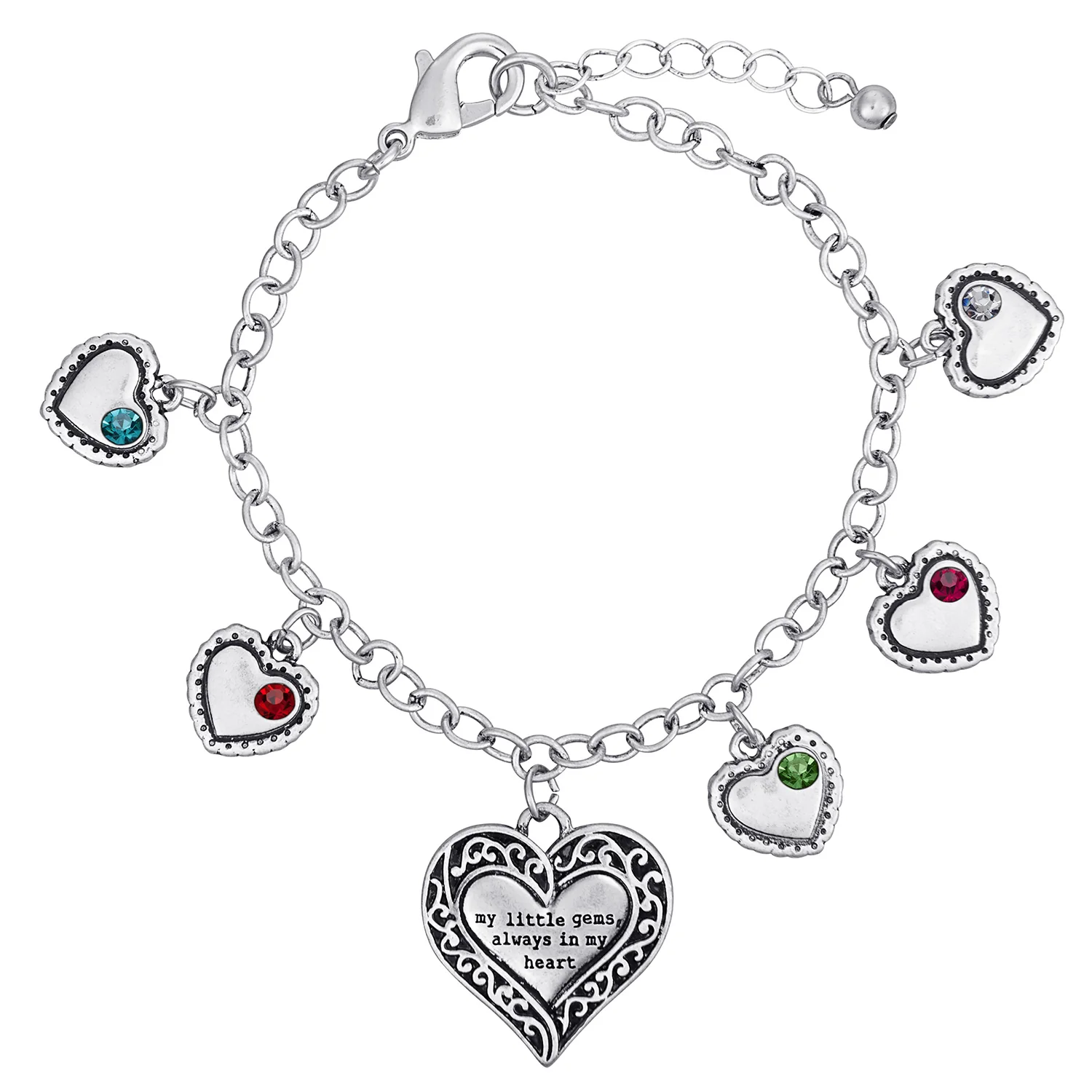 Sandra Magsamen's Mother Birthstone Bracelet