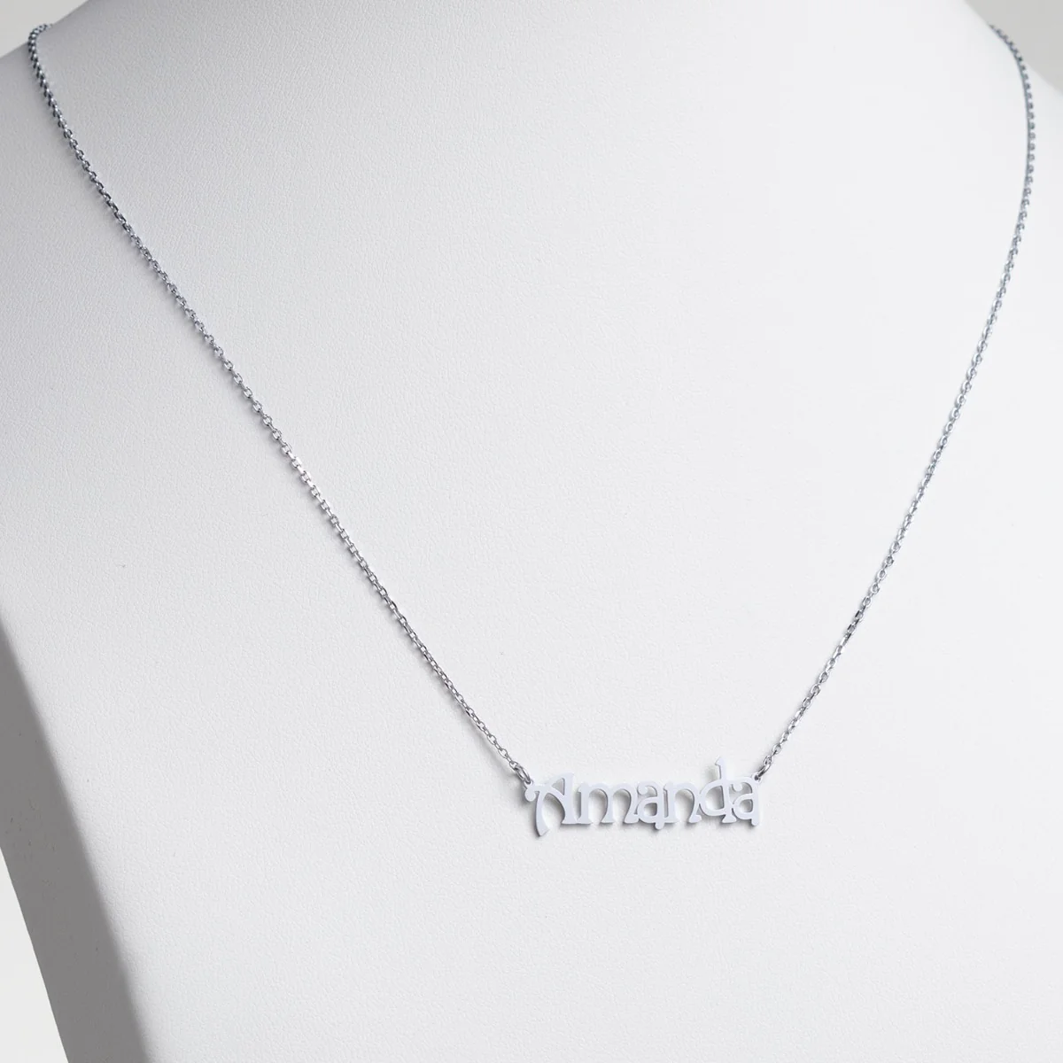 Stainless Steel Fancy Name Necklace - Image 3