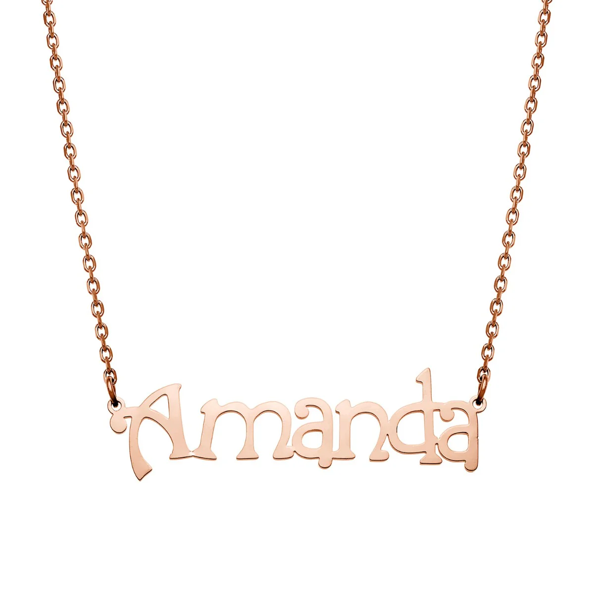 Stainless Steel Fancy Name Necklace - Image 5
