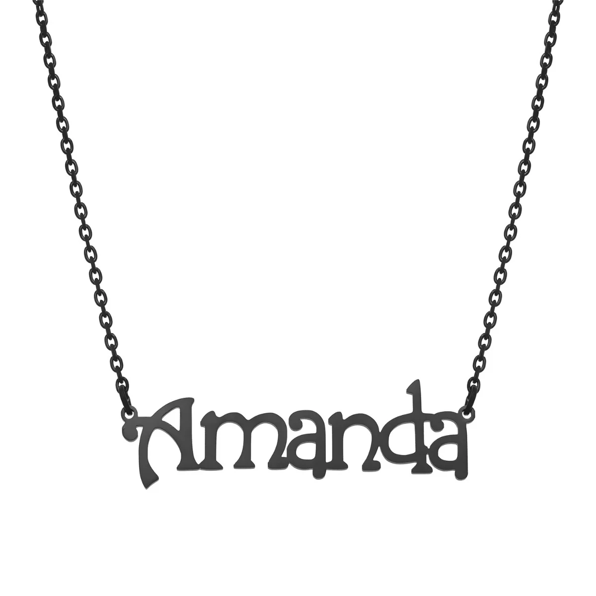 Stainless Steel Fancy Name Necklace - Image 6