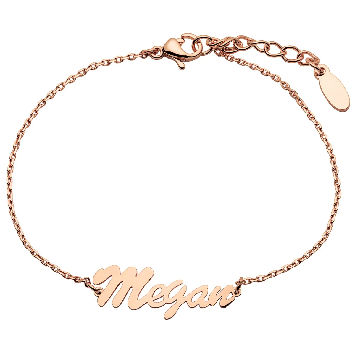 Stainless Steel Script Name Bracelet - Image 5