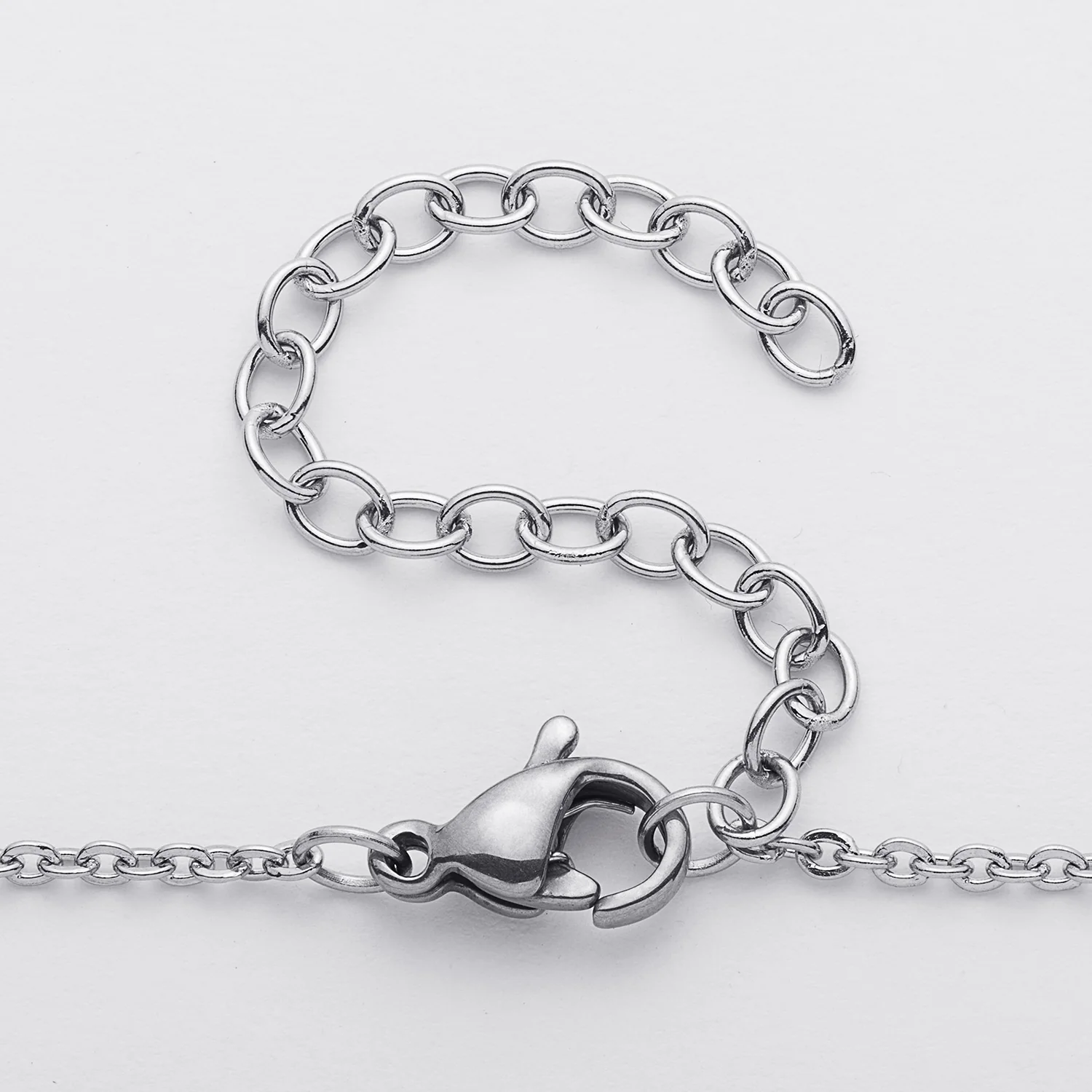 Stainless Steel Two-Tone 2 Piece Shareable Heart Cross Pendant - Image 5