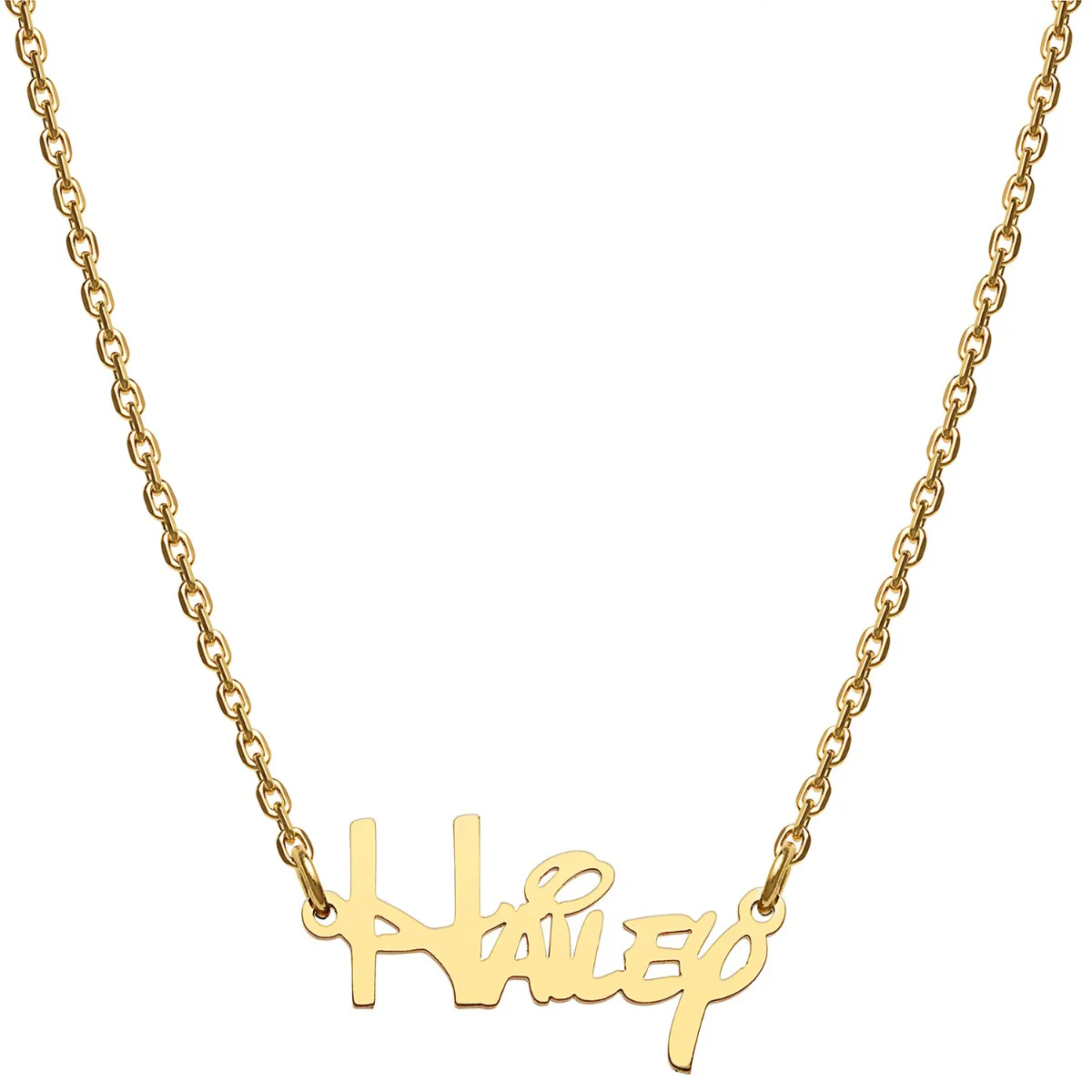 Stainless Steel Whimsical Name Necklace - Image 4