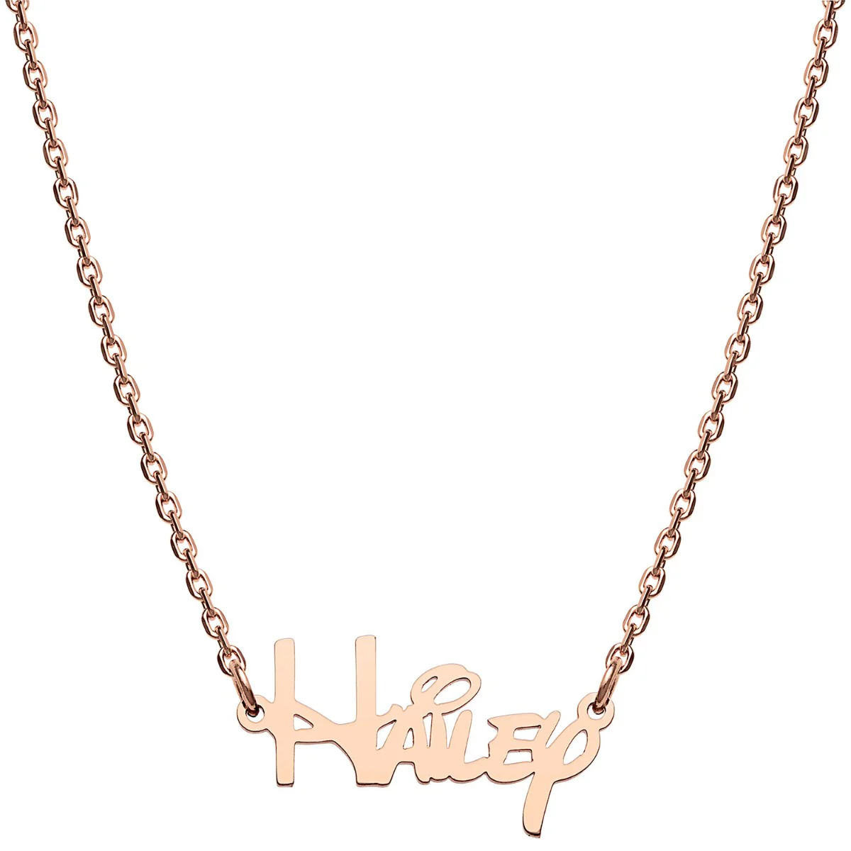 Stainless Steel Whimsical Name Necklace - Image 5