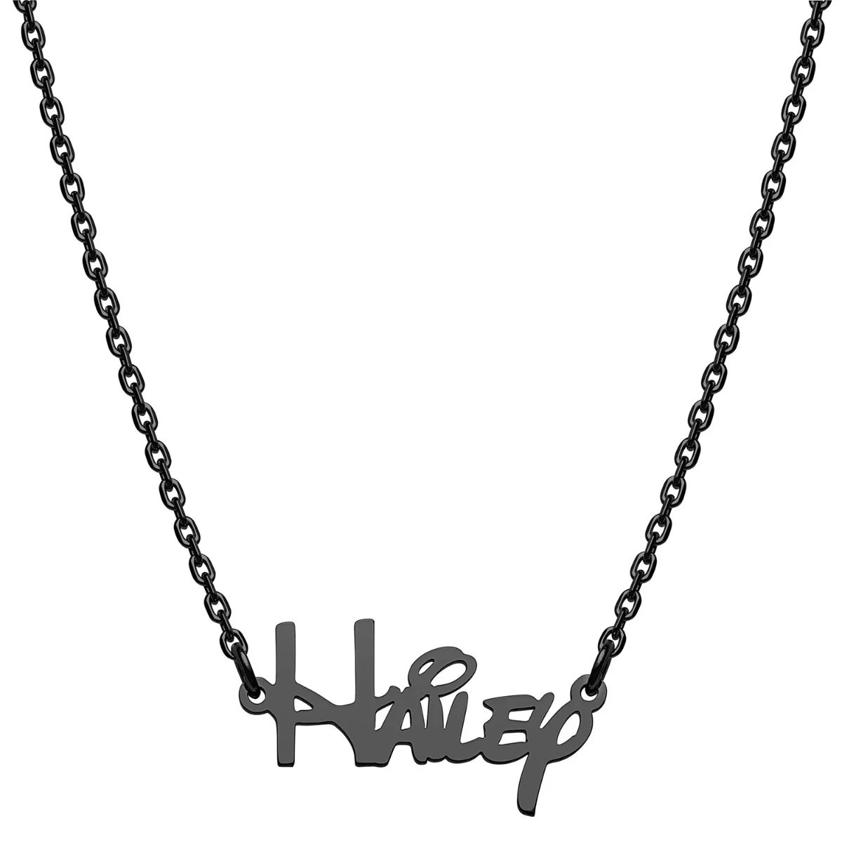 Stainless Steel Whimsical Name Necklace - Image 6