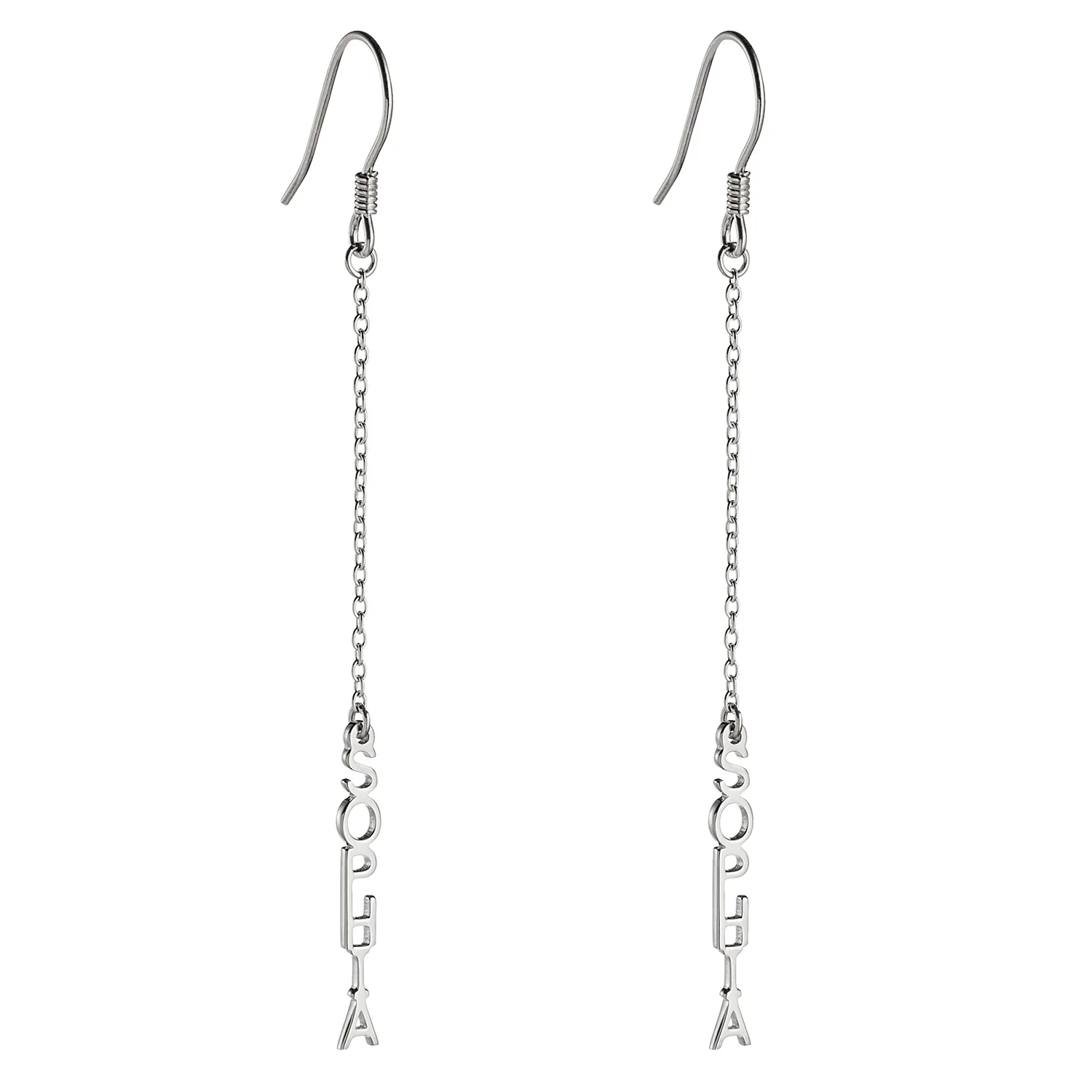 Sterling Silver Personalized Name Dangle Earring