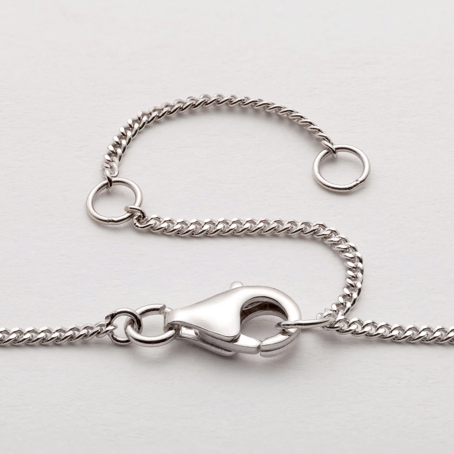 Sterling Silver Station Name Necklace - Image 3