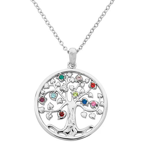 Tree of Life with Birthstone Necklace - Image 2
