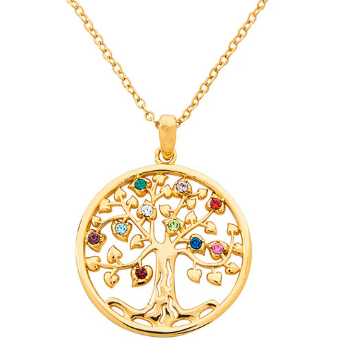 Tree of Life with Birthstone Necklace - Image 4