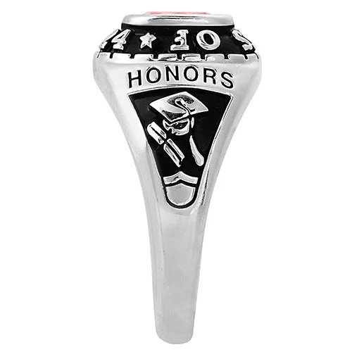 Women's Celebrium Birthstone 2024 Class Ring - Image 4