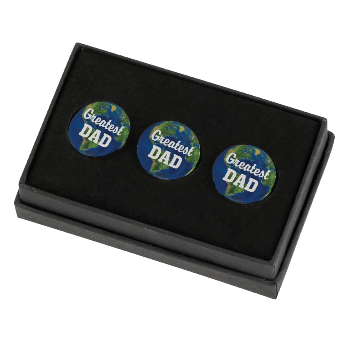 World's Greatest Dad Golf Ball Markers - Set of 3 - Image 3